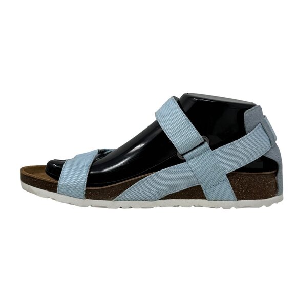 Design Lab Wialla Sandals Adjustable Fabric Straps Light Blue Size Size 7.5 - Picture 7 of 12